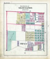 Plate 020, Kent County and Grand Rapids 1894